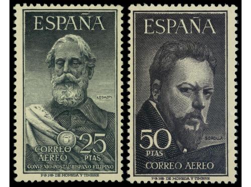 ** ESPAÑA. Ed. 1124/5. LEGAZPI Y SOROLLA. SERIE COMPLETA. Fa