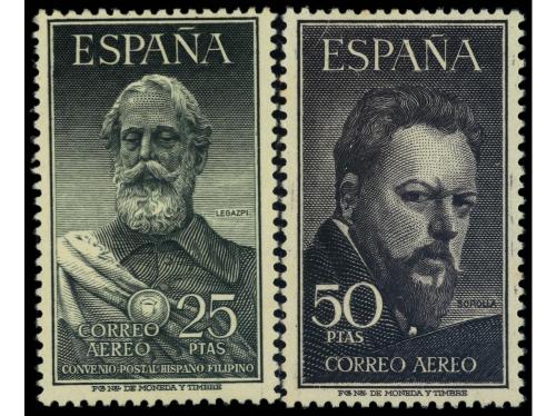 * ESPAÑA. Ed. 1124/5. LEGAZPI Y SOROLLA. SERIE COMPLETA. PRE