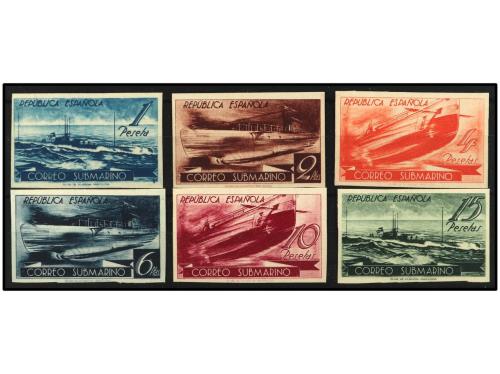 (*) ESPAÑA. Ed. 775pcs/80pcs. SERIE COMPLETA sobre PAPEL CAR