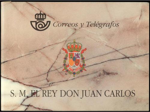 ESPAÑA. Ed. 3544C. JUAN CARLOS I. Carnet con pruebas y HB. C