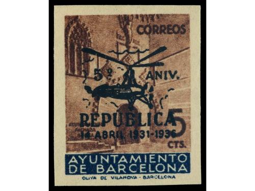 ** ESPAÑA: AYUNTAMIENTO DE BARCELONA. Ed. NE17/21. SERIE COM