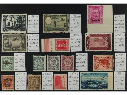 **/* ESPAÑA. VARIEDADES. 1874-1981. Colección con más de 65 