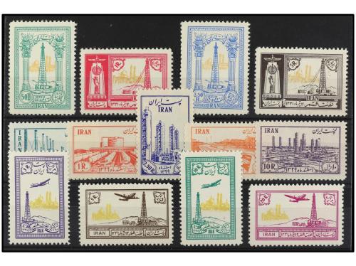 ** IRAN. Yv. 782/5, 786/90 y * Av. 79/82. SERIES COMPLETAS. 