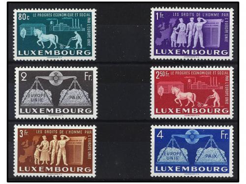 ** LUXEMBURGO. Yv. 443/8. SERIE COMPLETA. 6 valores. Yvert 2