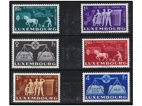 ** LUXEMBURGO. Yv. 443/8. SERIE COMPLETA. 6 valores. Yvert 2