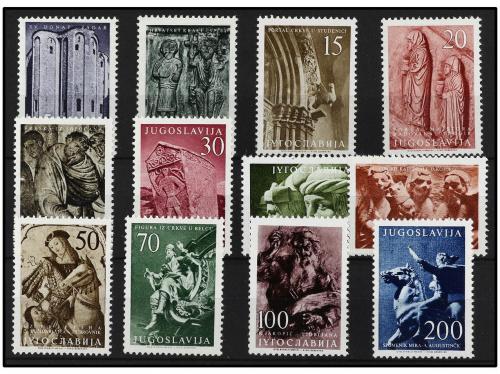 ** YUGOSLAVIA. Yv. 680/91. SERIE COMPLETA. 12 valores. Yvert