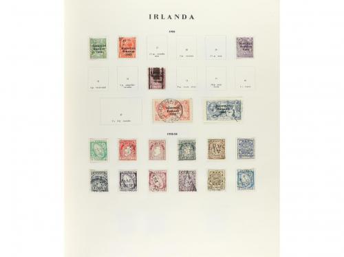 LOTES y COLECCIONES. GIBRALTAR - IRLANDA. Colección en álbum