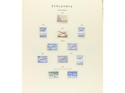 LOTES y COLECCIONES. FINLANDIA. Colección en álbum Philos de