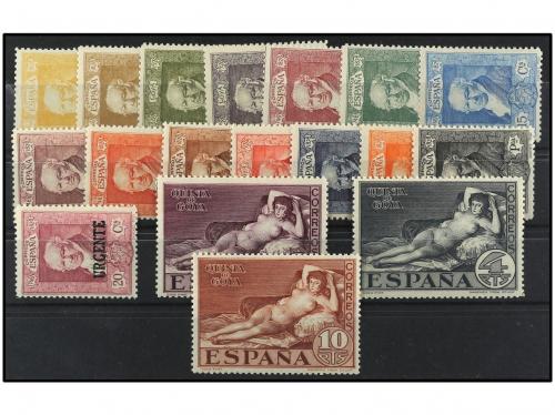 **/* ESPAÑA. Ed. 499/516 (3). TRES SERIES COMPLETAS. 2 sin f