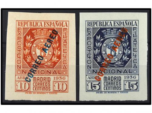 ** ESPAÑA. Ed. 729/30. SERIE COMPLETA. 2 valores. 10 cts. do