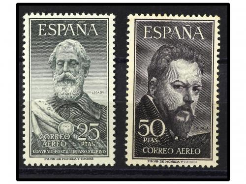 **/* ESPAÑA. Ed. **1124 y *1125. LEGAZPI Y/ SOROLLA. Muy bie