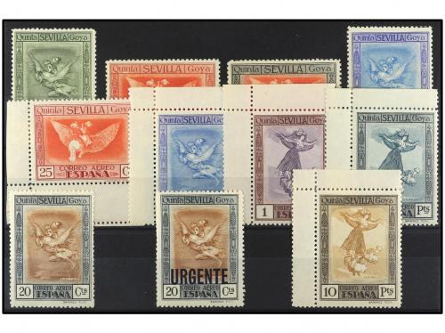 ** ESPAÑA. Ed. 517/24cc, 530hcc, 530hcc, 586, 528/29. Serie 