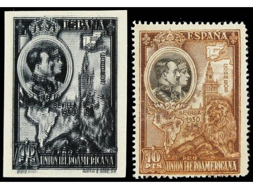 ** ESPAÑA. Ed. 581 var. 10 pesetas castaño VARIEDAD EFIGIE E