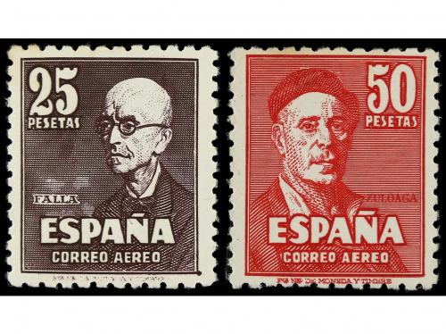 ** ESPAÑA. Ed. 1015/16. SERIE COMPLETA. 2 valores. Sombras d