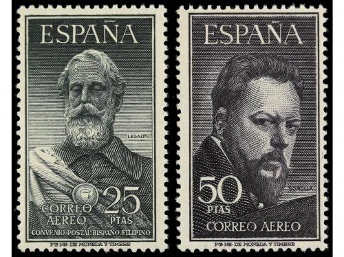 ** ESPAÑA. Ed. 1124/5. LEGAZPI Y SOROLLA. Serie completa. 2 