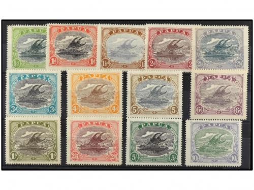 * PAPUA Y NUEVA GUINEA. Yv. 57/68. BARCOS. Serie completa. 1